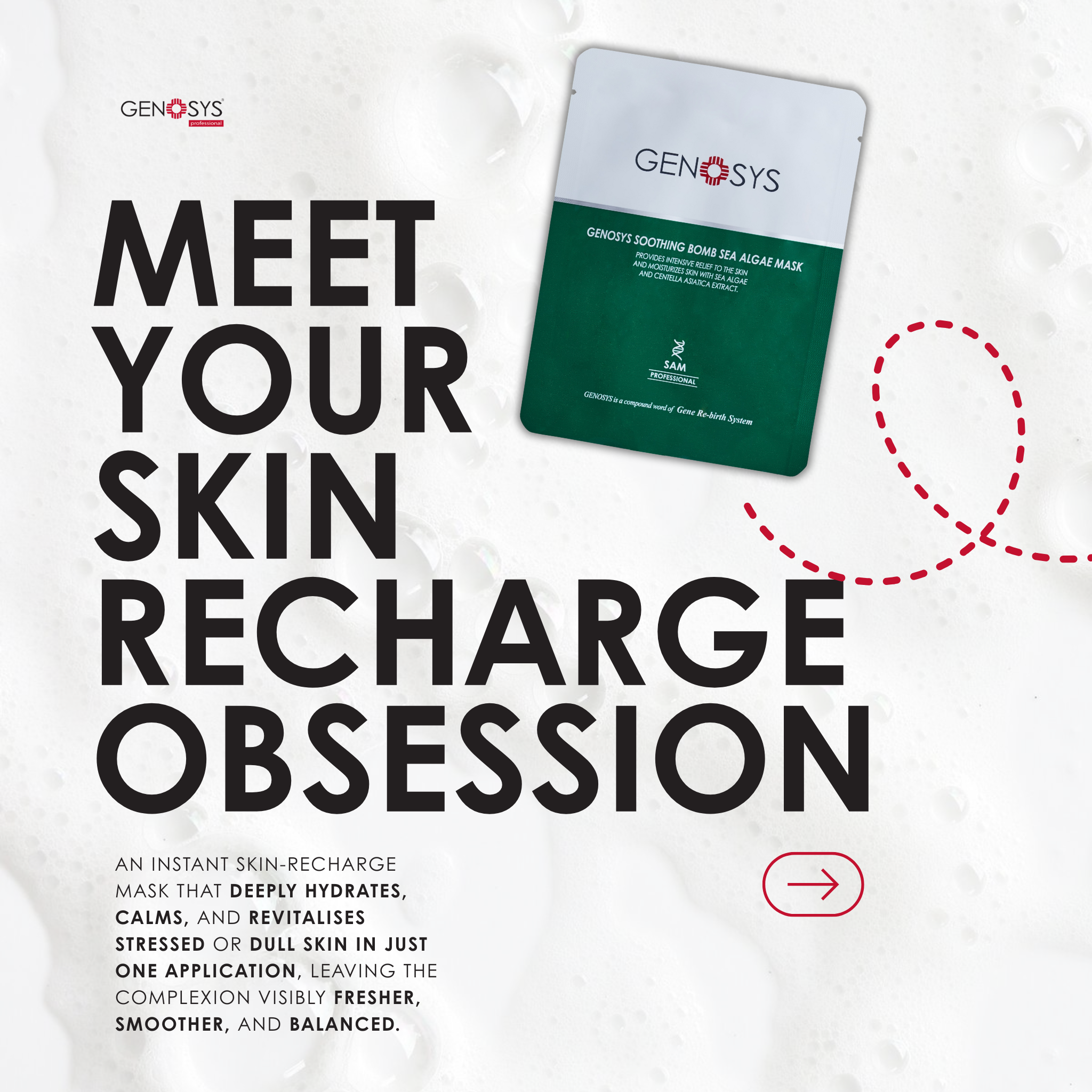 Soothing Bomb - Sea Algae Mask (10 Pack)