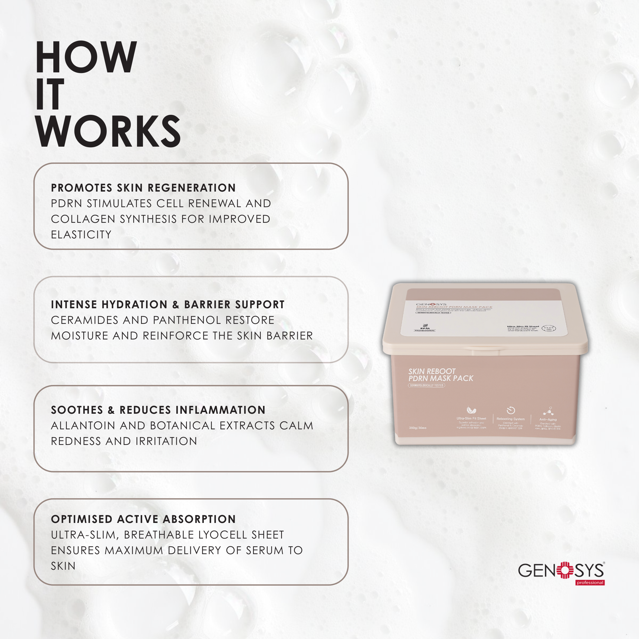 Skin Reboot PDRN Mask (30 Sheets)