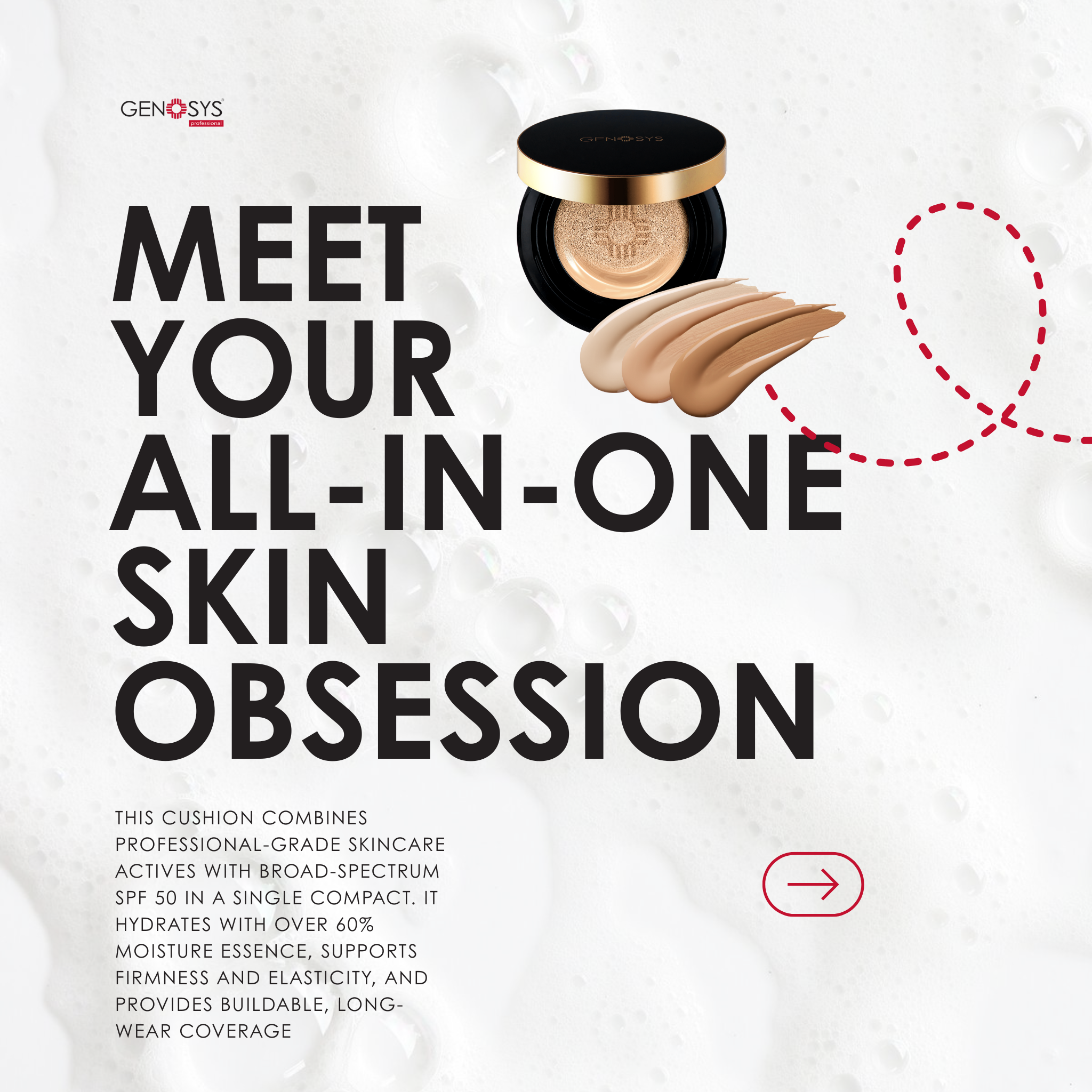 Skin Caring Blemish Balm Cushion SPF 50