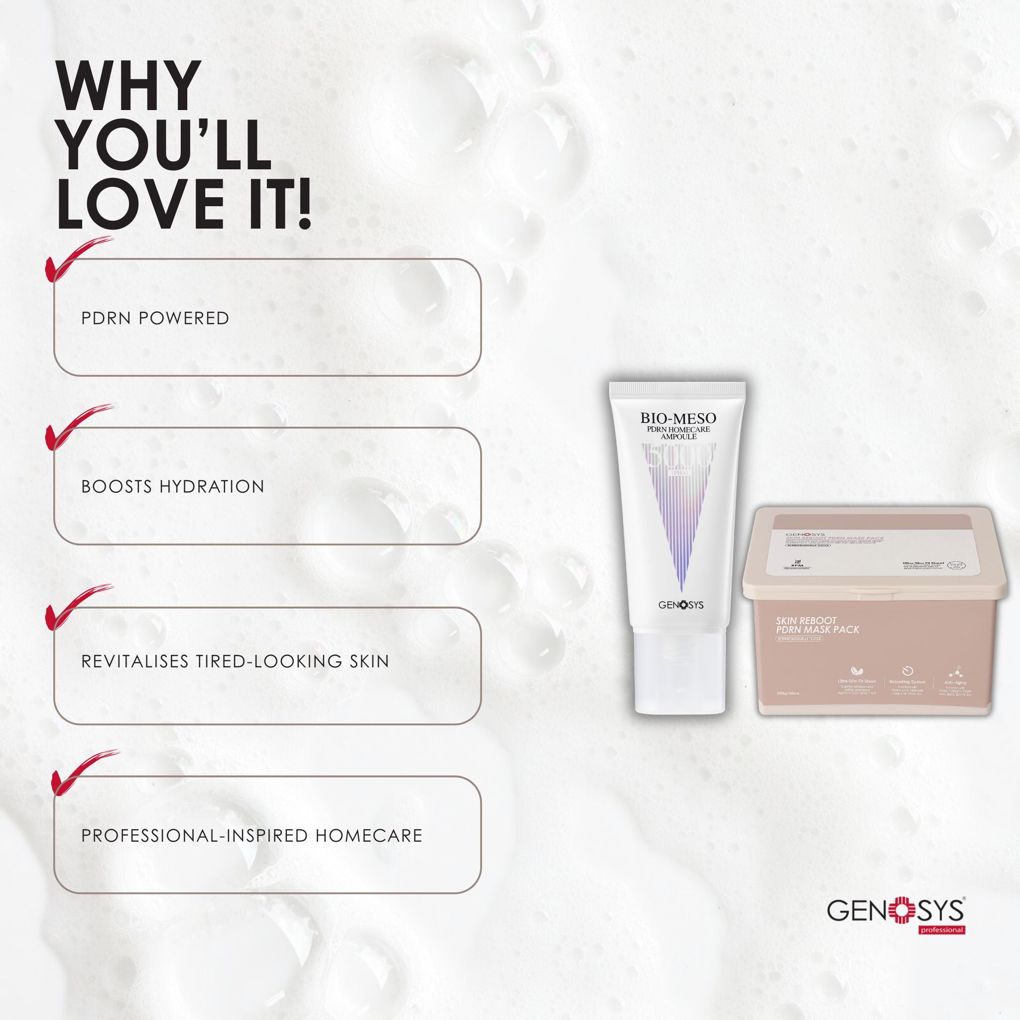 Genosys Glass Skin Routine