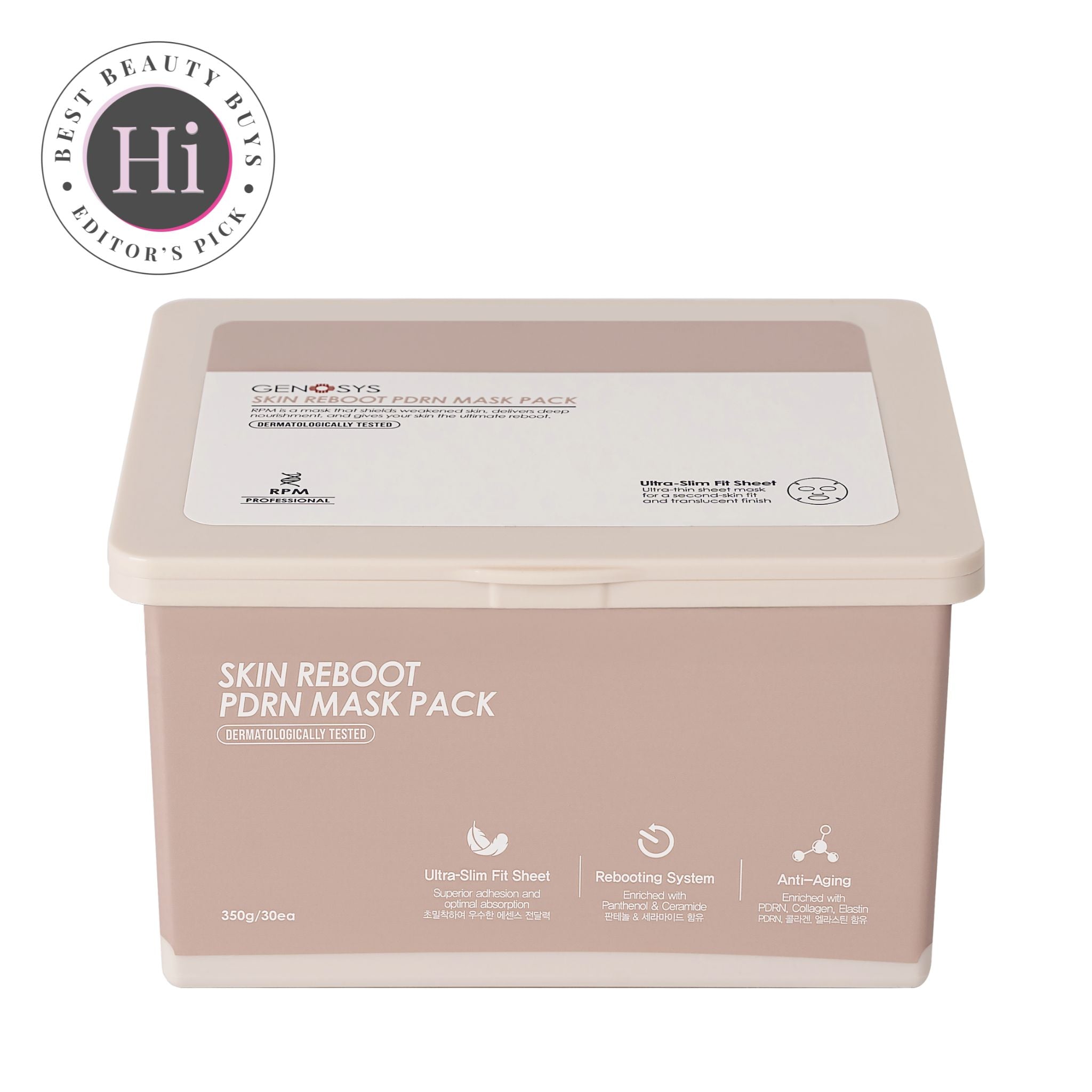 Skin Reboot PDRN Mask (30 Sheets)