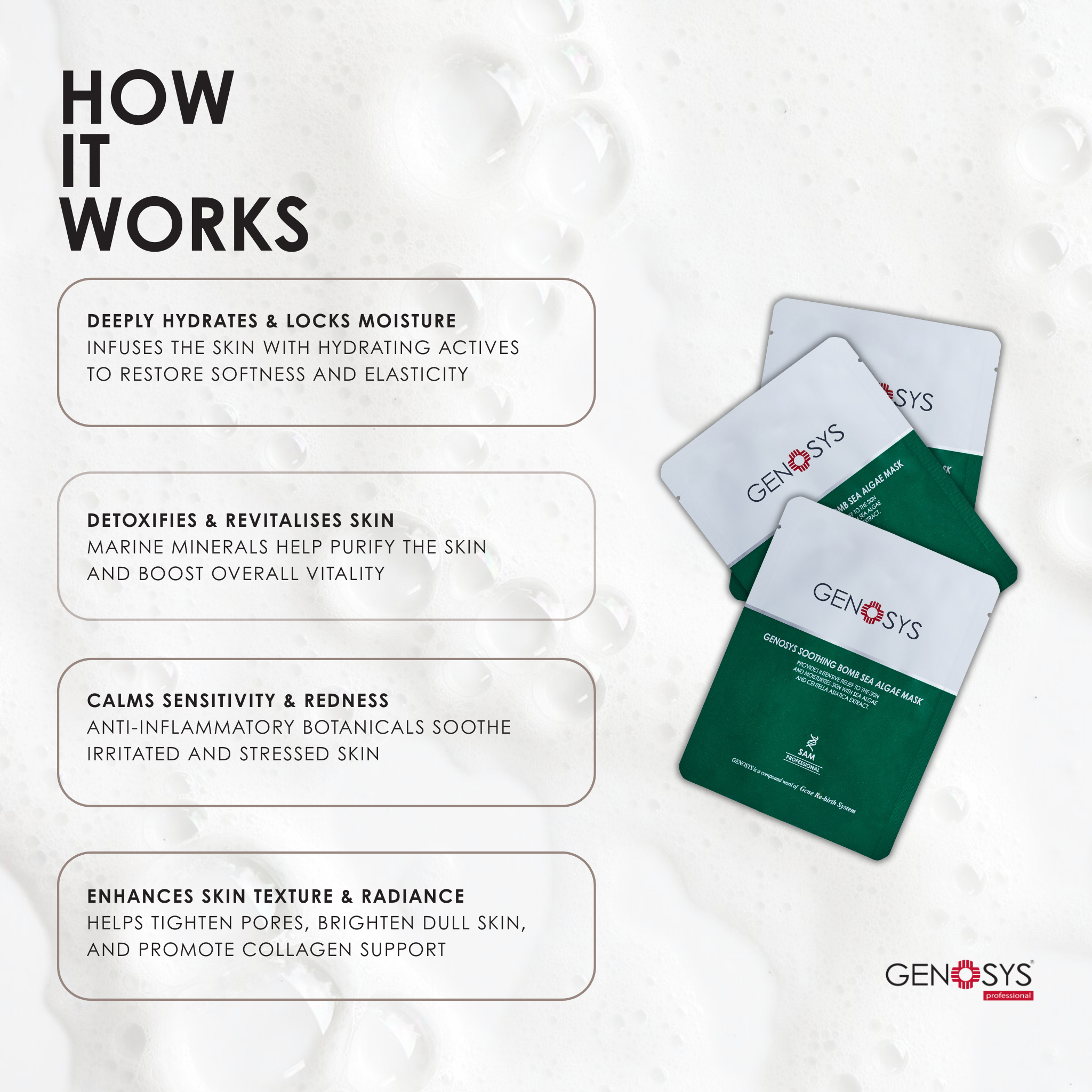 Soothing Bomb - Sea Algae Mask (10 Pack)