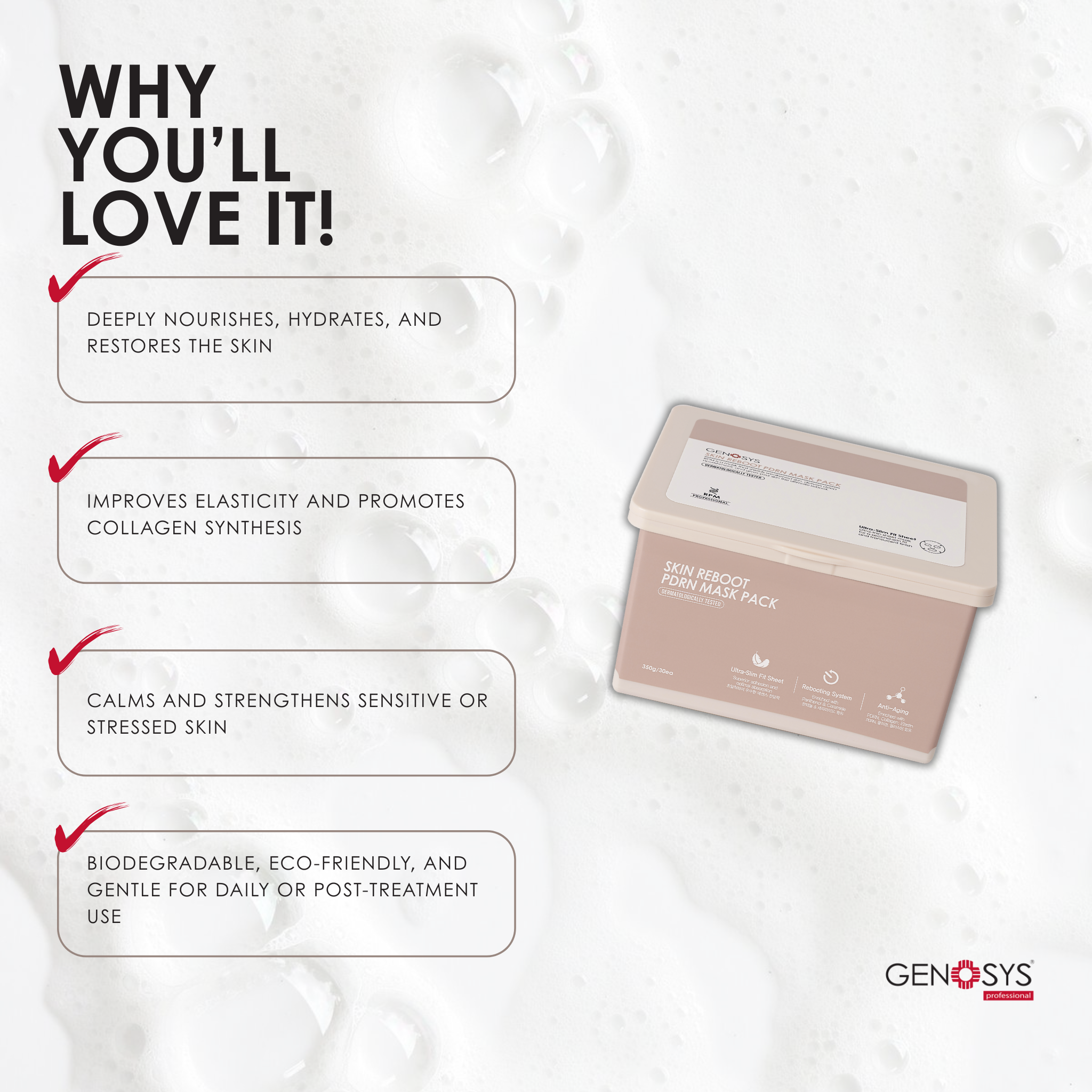 Skin Reboot PDRN Mask (30 Sheets)
